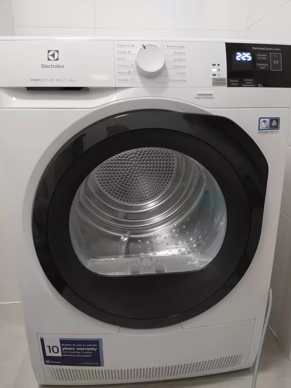 Отчет Electrolux EW8HR458B