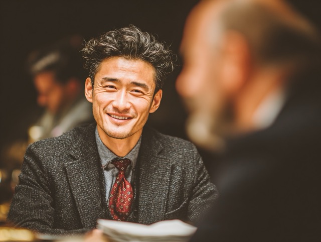 Юрист в офисе консультирует клиента по вопросам приостановки деятельности ТОО в Казахстане