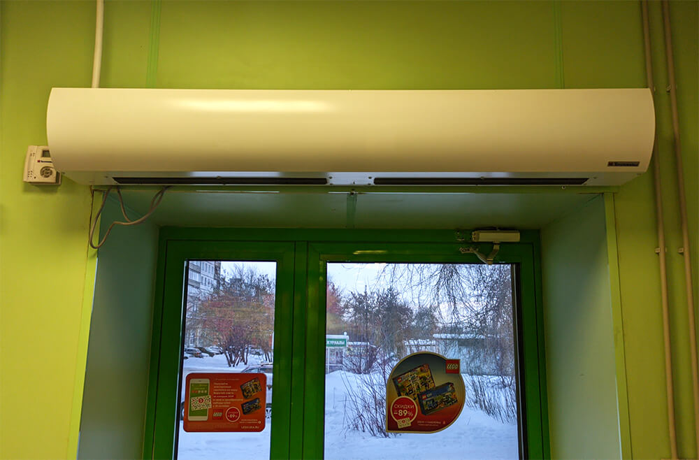 не работает тепловая завеса