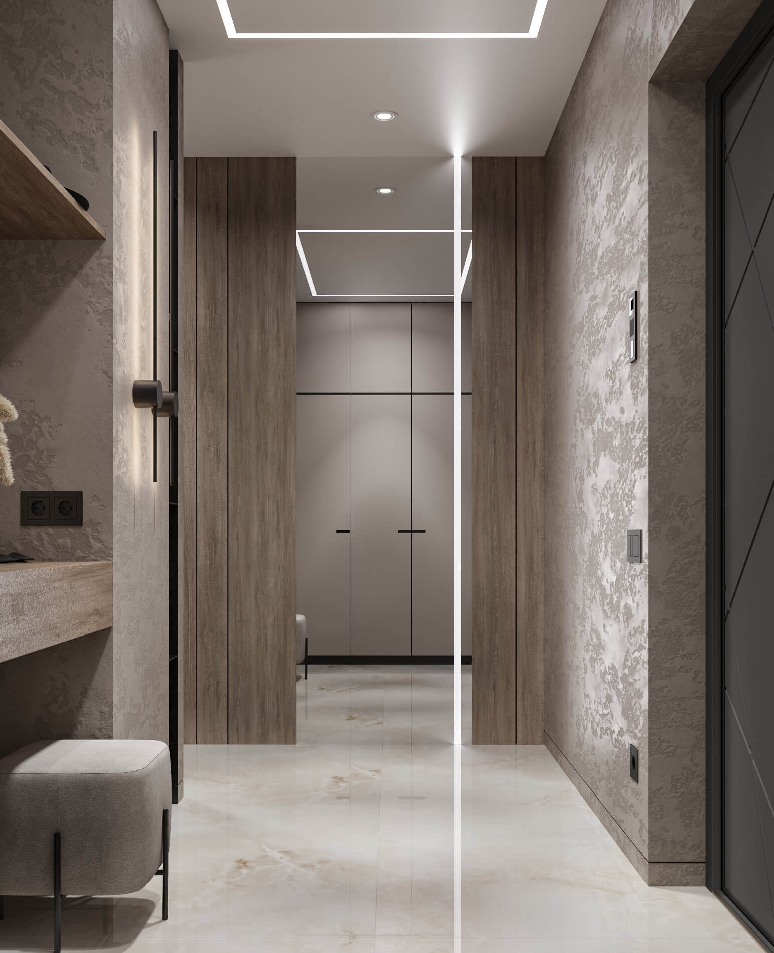 коридор, мебель для коридора, шкаф