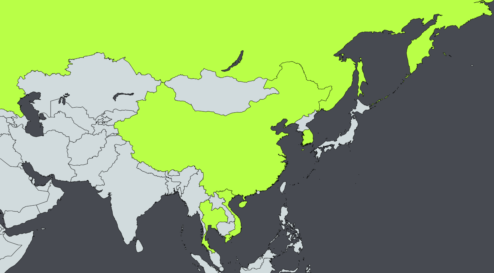 Карта присутствия HTDelivery