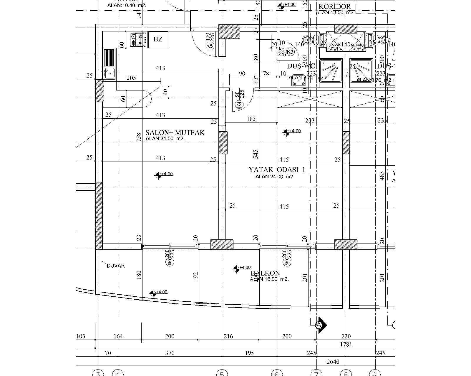 Жилые апартаменты