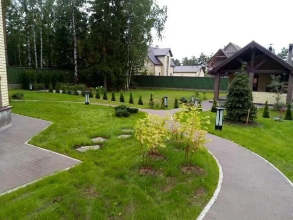 Освещение дачного участка