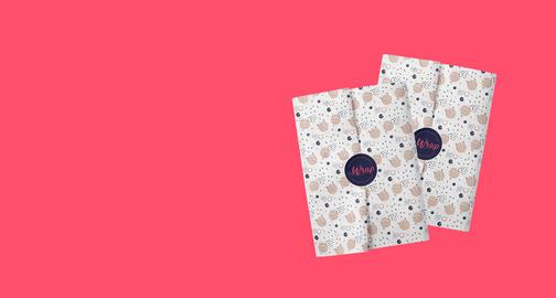 Бумажная упаковка с логотипом на заказ | inWrap