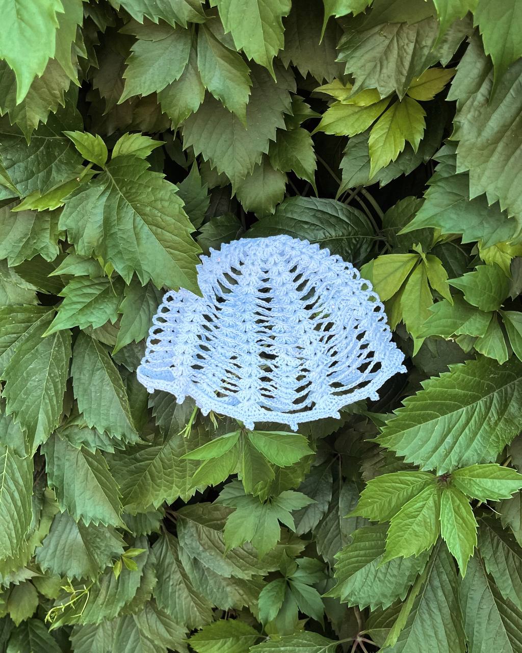 Ажурная шапочка крючком