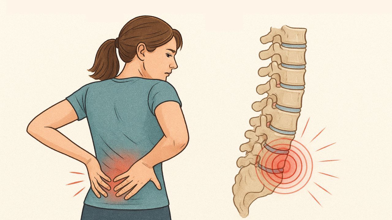 схема болі в попереку