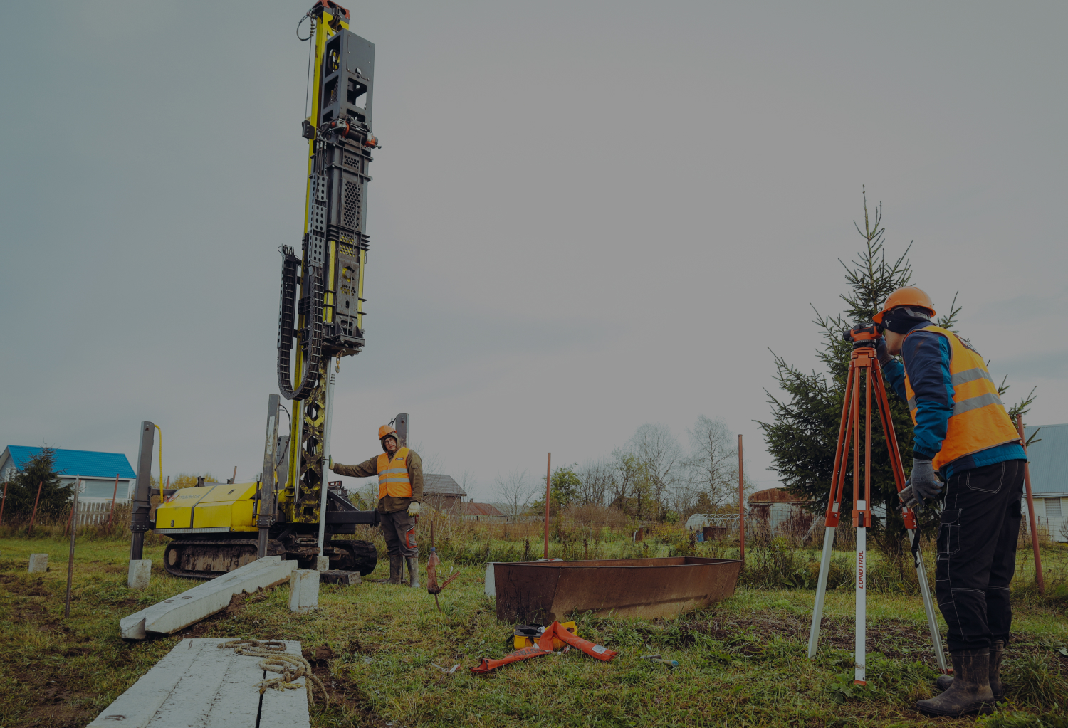 Свайный фундамент в Москве и области - цены с установкой