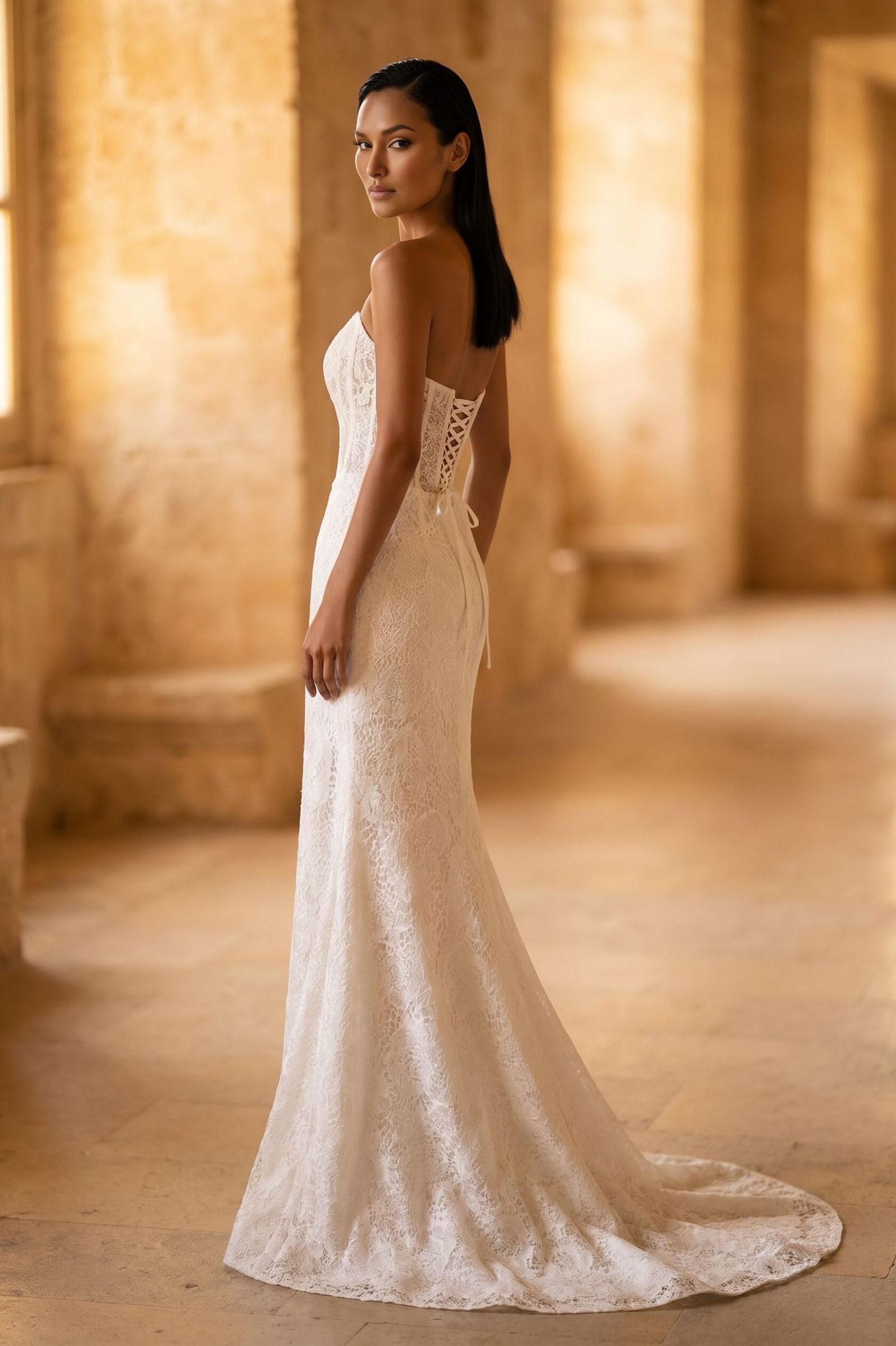 Свадебное платье DANIA - большой выбор платьев с открытой спиной в PRIMA BRIDAL, Москва