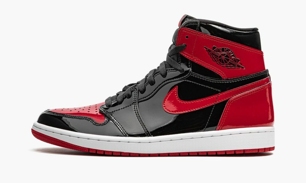 AIR JORDAN 1 RETRO HIGH OG PATENT BRED 100