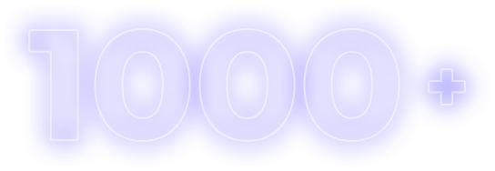 1000+