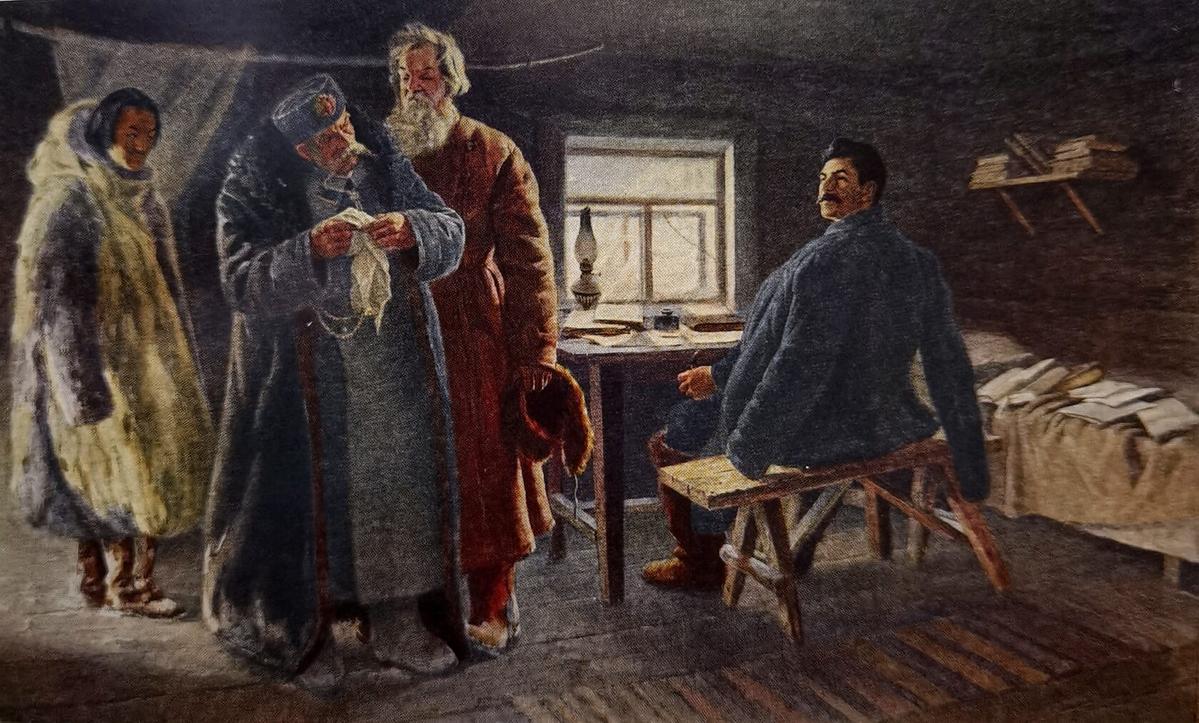 И.В. Сталин в Туруханской ссылке в 1916 году, 1949 г.