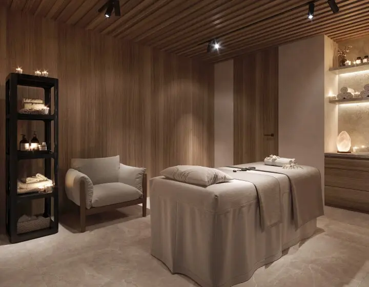 Визуализация массажного кабинета SPA