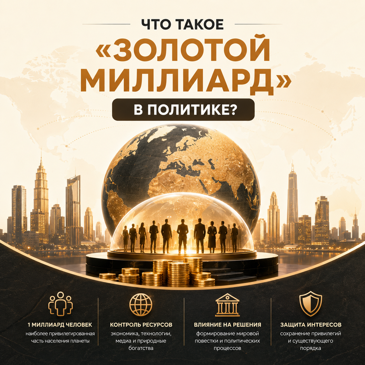 Золотой миллиард: значение термина и политическое использование