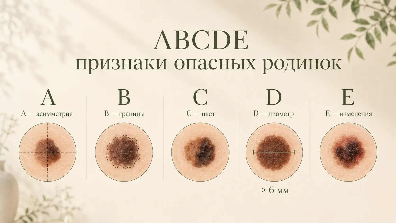 Как самостоятельно наблюдать за родинками