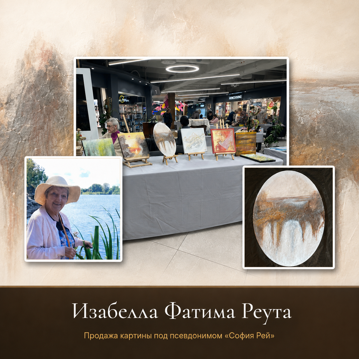 София Рей — первая публичная продажа