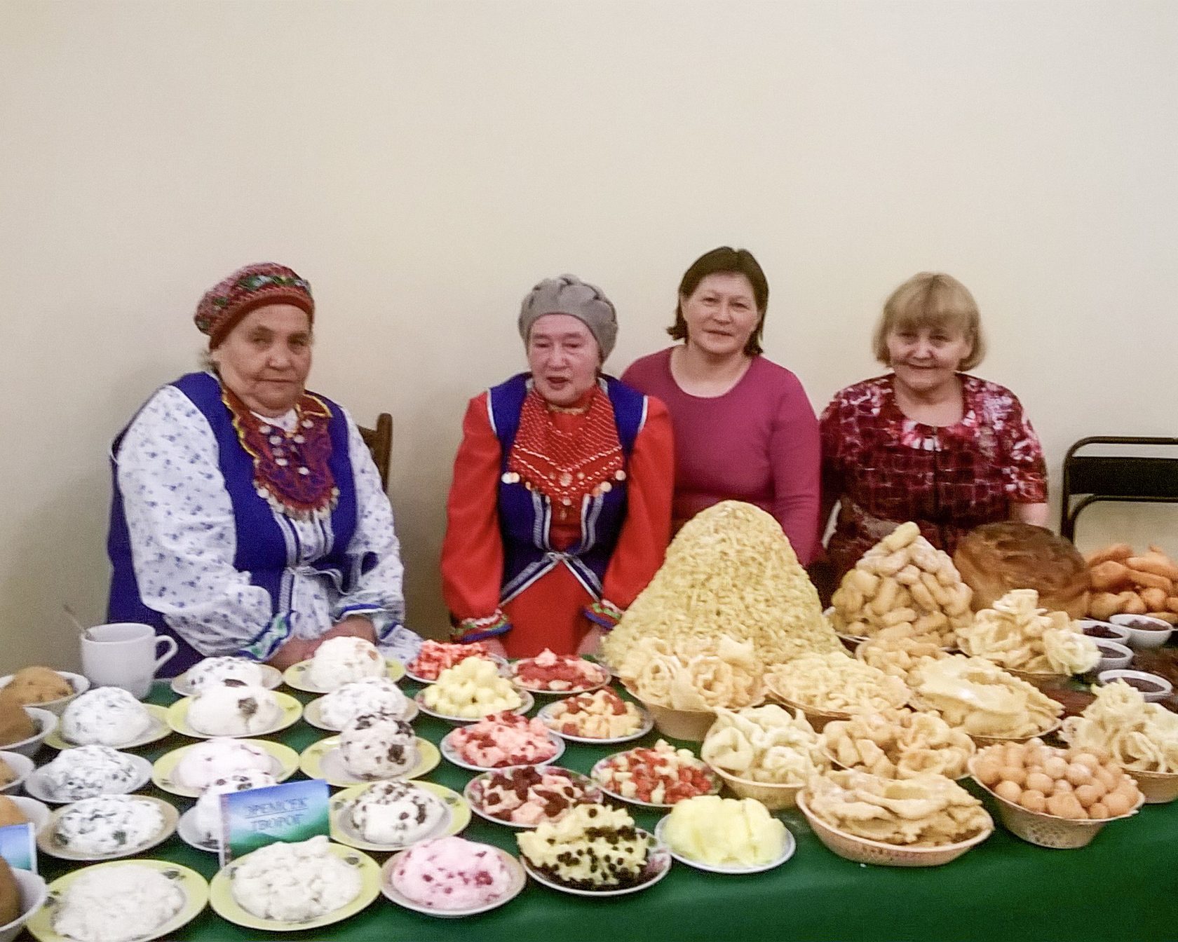 Выставка башкирских блюд