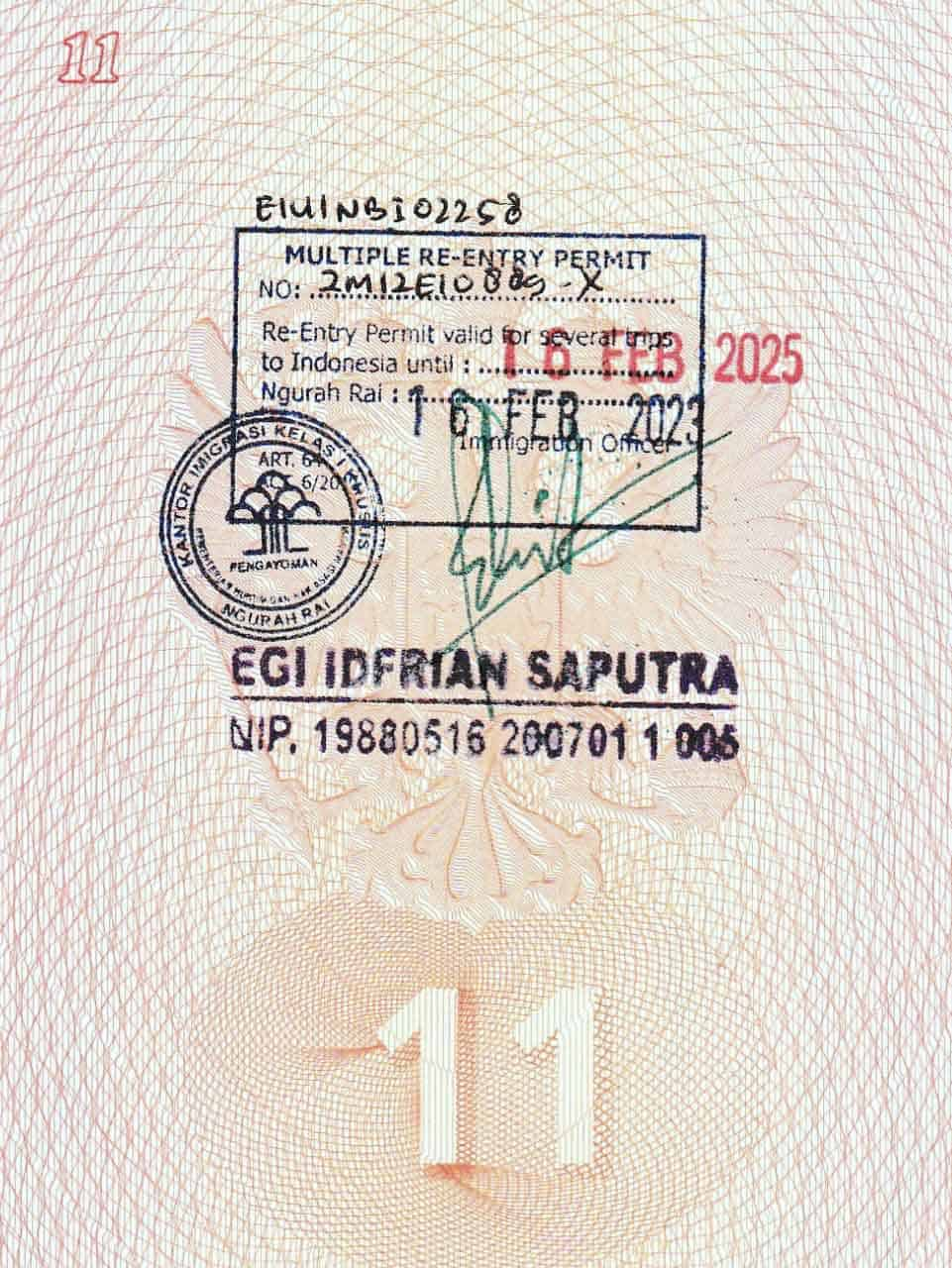 Re entry permit грин карта