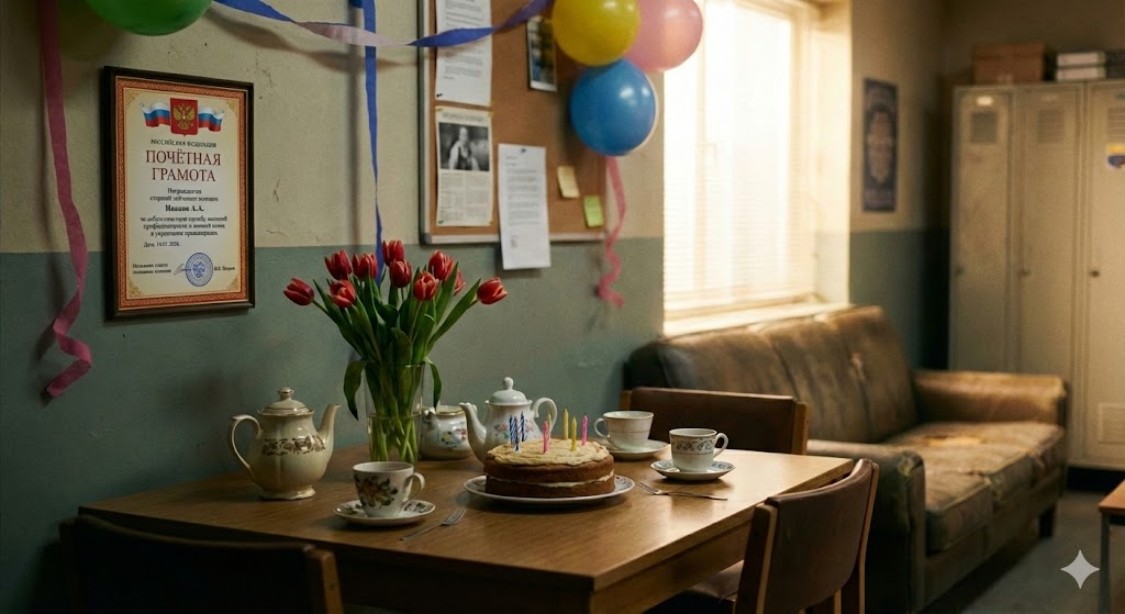 Праздничное чаепитие в честь дня делопроизводственной службы 