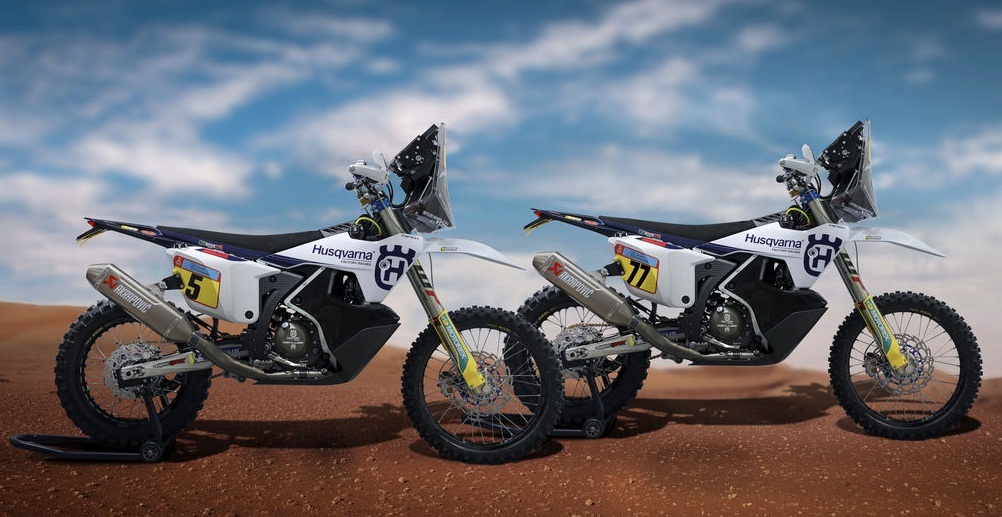 Мотоцикл Husqvarna FR 450 Dakar Team Rockstar Energy 2016 обзор