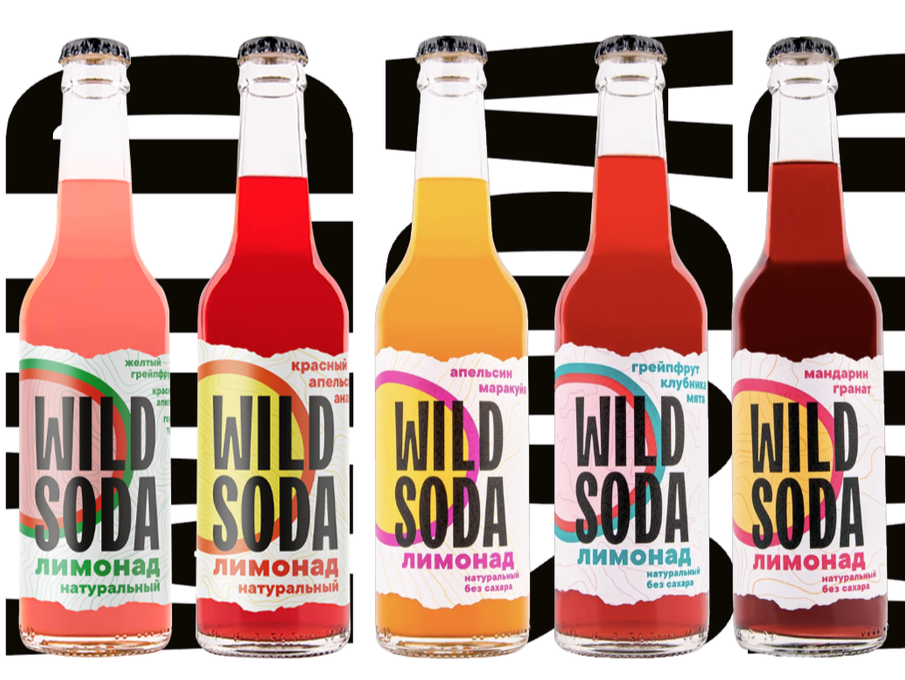 Лимонады без сахара – купить оптом в Москве WILDSODA
