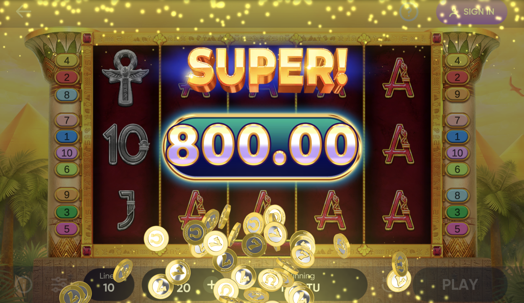 Lotterium, the Book of Treasures slot