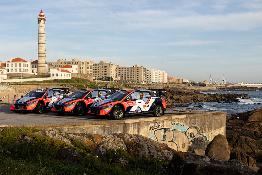 Автомобили Hyundai i20 N Rally1, ралли Португалия 2024