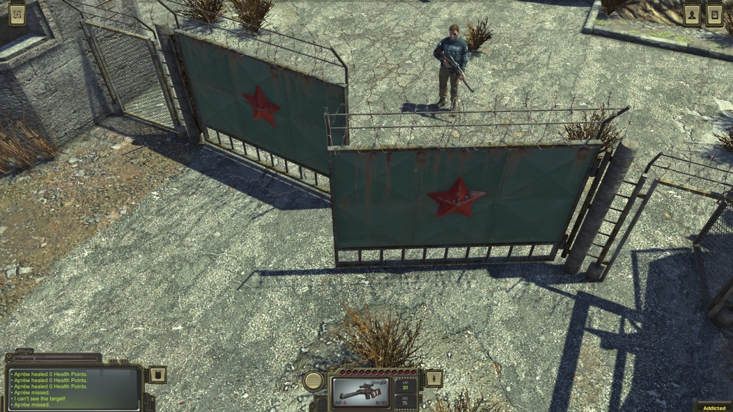 ATOM RPG, an isometric post-apocalyptic CRPG set in the Soviet wasteland, playable on Android and iPhone