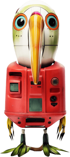 robot from creative design agency gigitalica