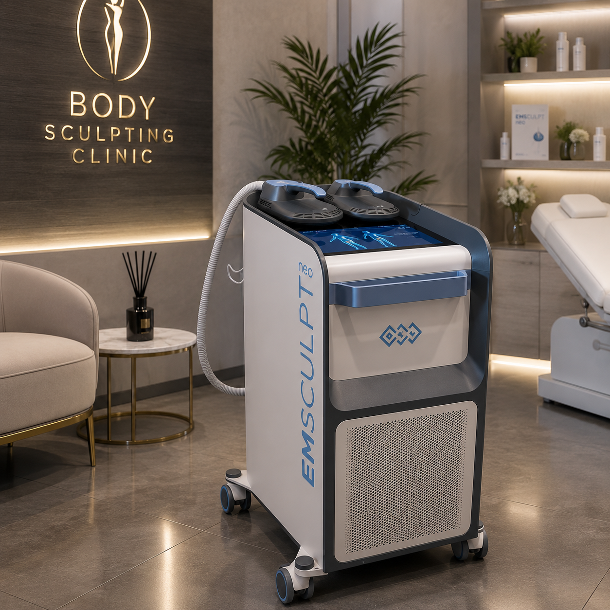 EMSCULPT NEO — аппарат в клинике