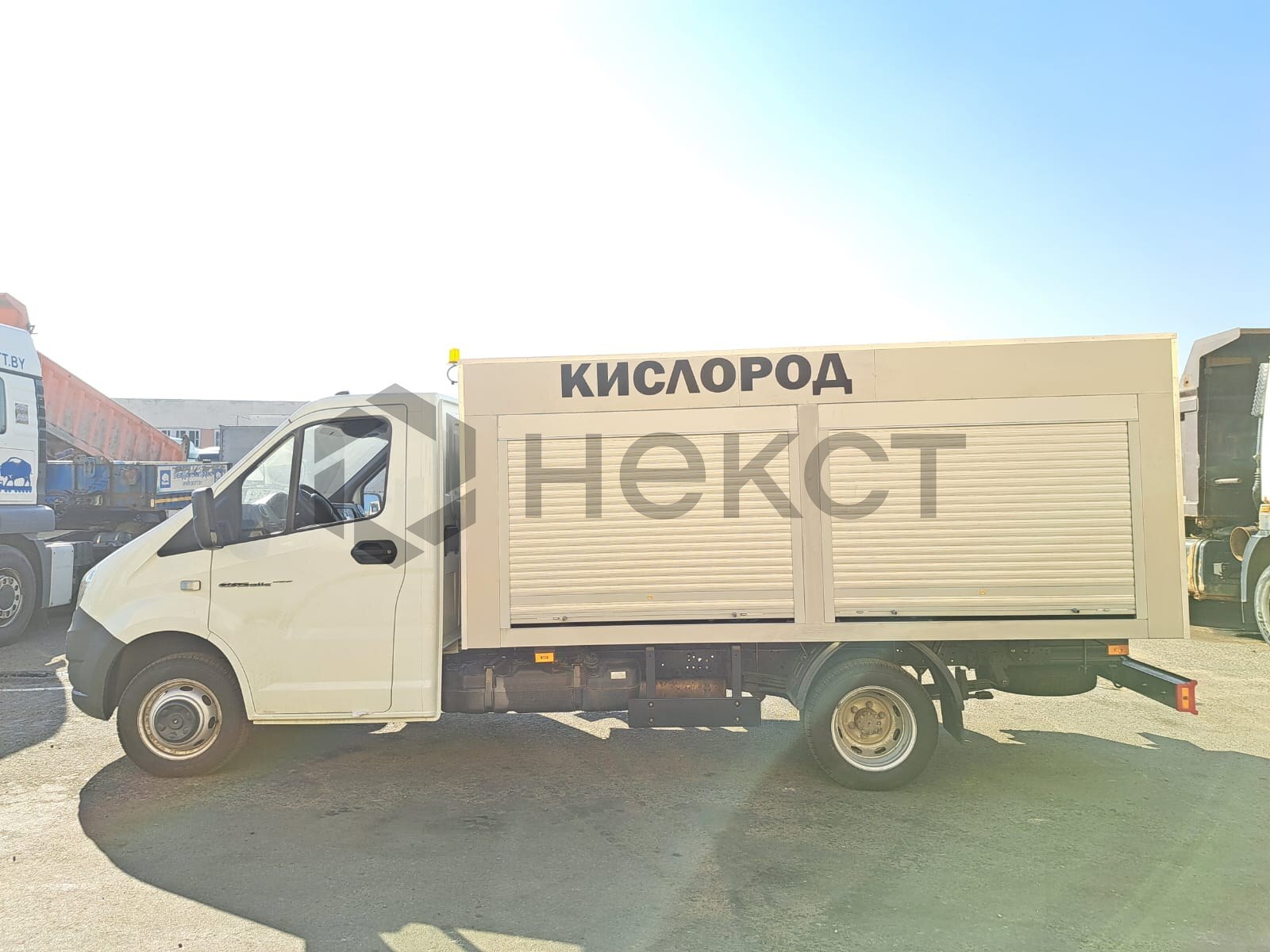 Переоборудование Gazelle Next в заправщик медицинским кислородом
