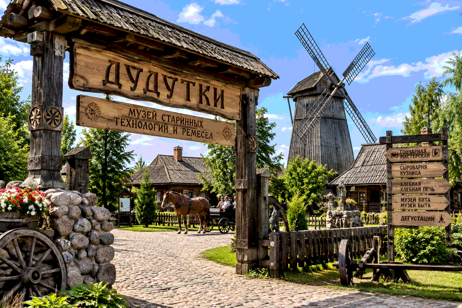 Музей старинных технологий и ремесел Дудутки