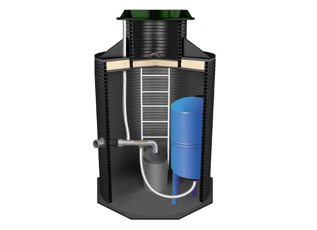 Вентиляция в приямке скважины