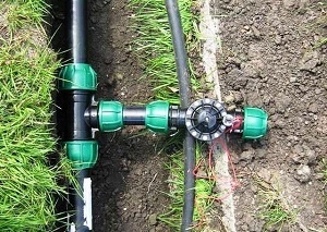 Монтаж полив систе