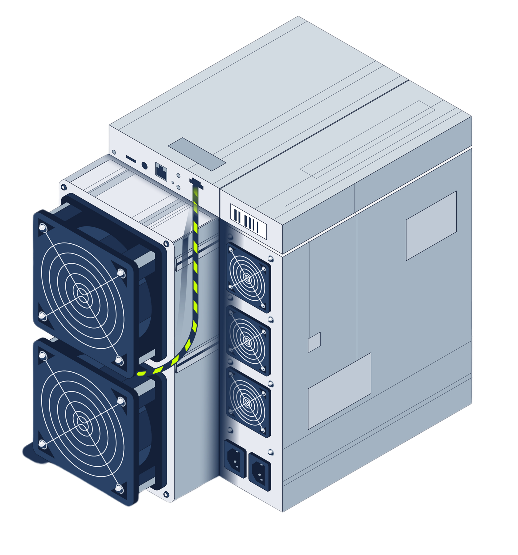 Серверный блок