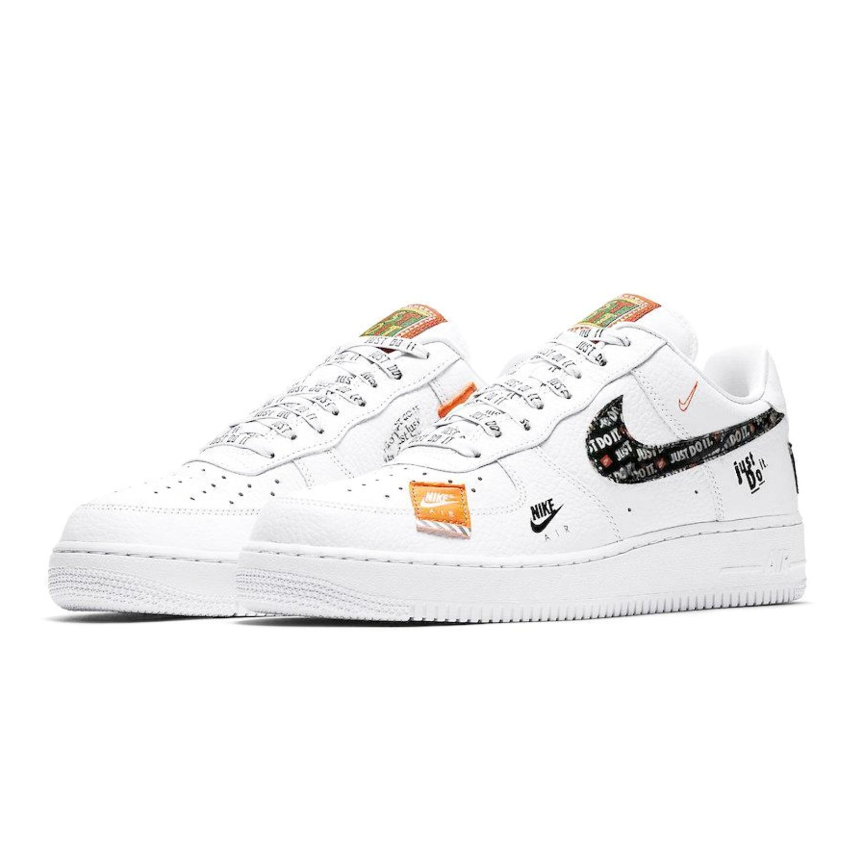 nike air force 1 white just do it