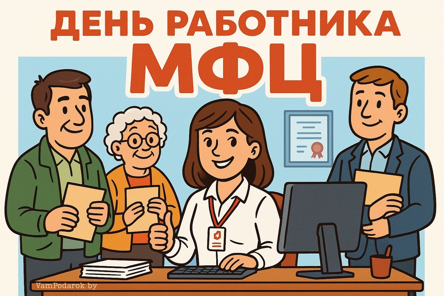 День работника МФЦ – картинка
