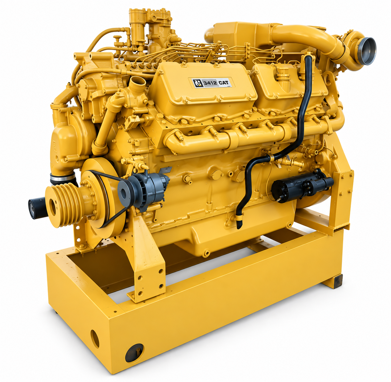 Дизельный двигатель Caterpillar 3412