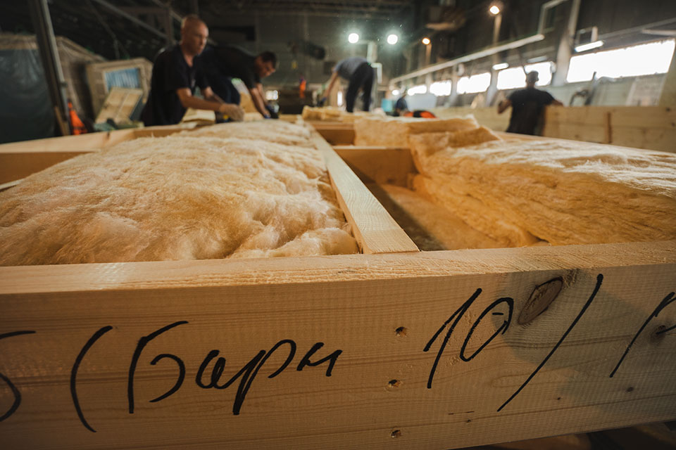 Утеплитель для каркасного дома