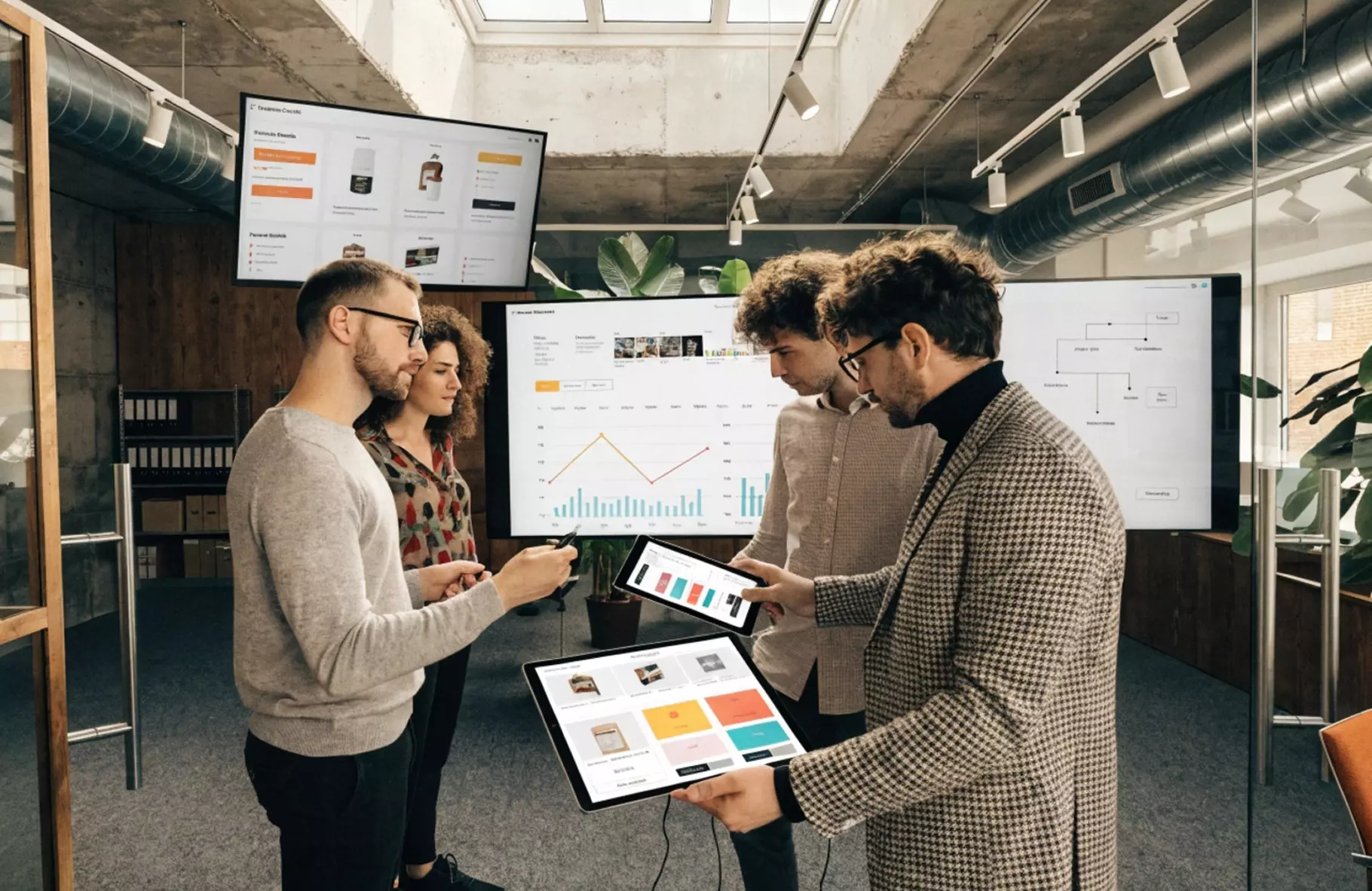 Бригада строителей на объекте