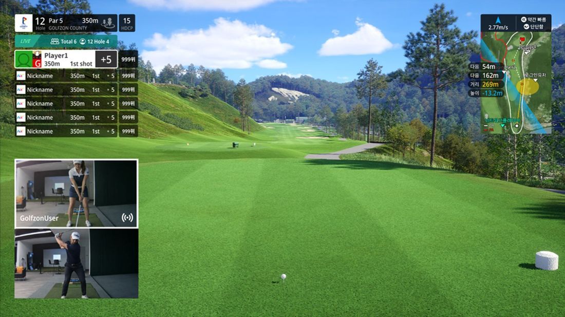 Сетевая игра Golfzon