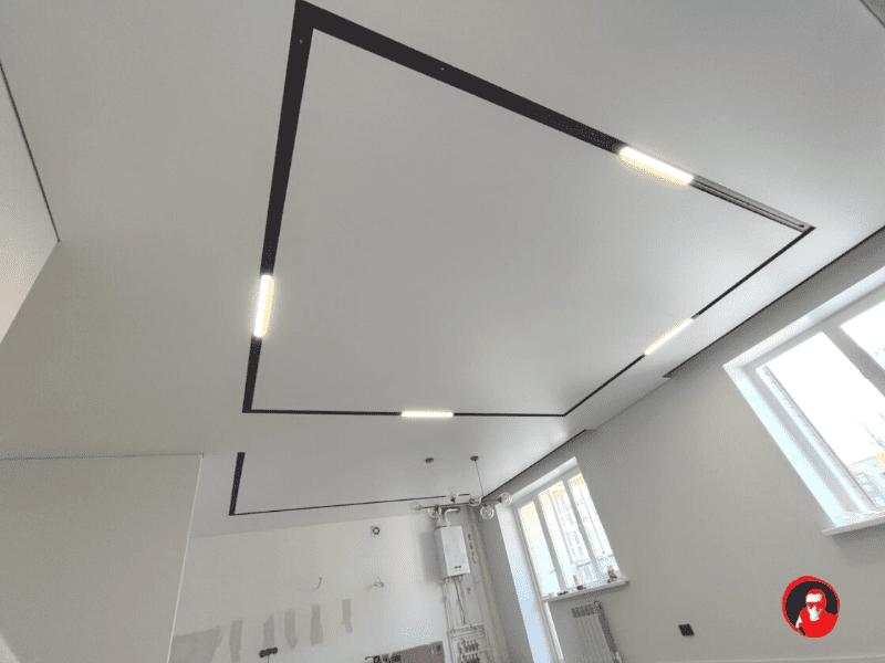 Матовый белый потолок МСД Эволюшн