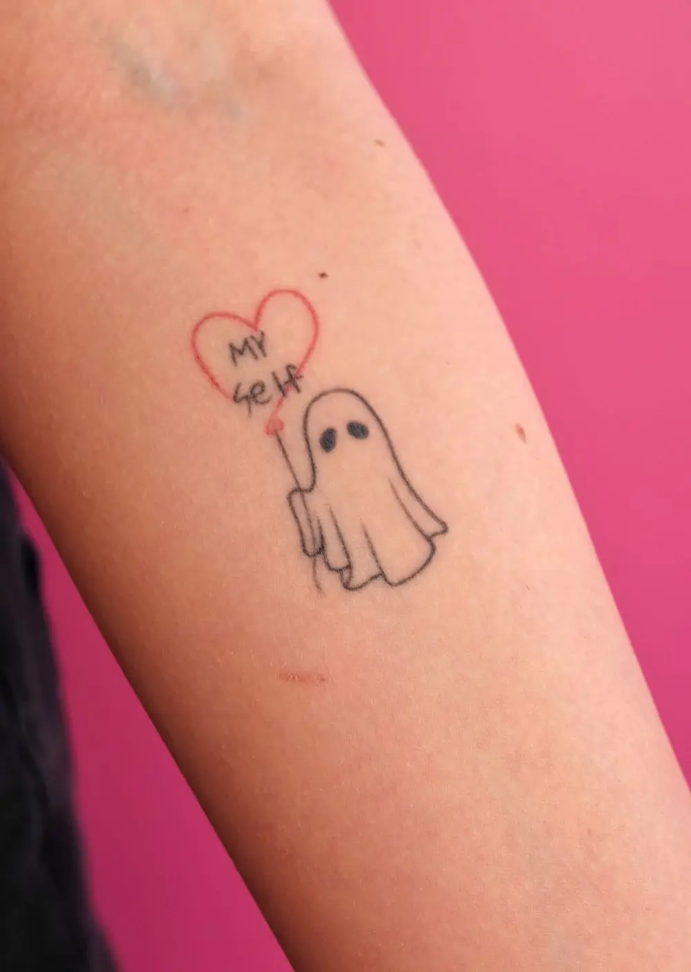 Зажившая мини-тату VivoTattoo — пример 4