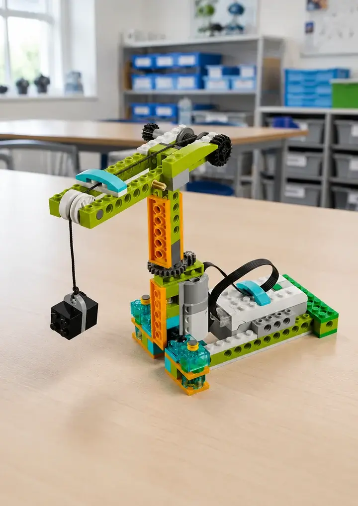 Итоговый проект LEGO WeDo с механической передачей