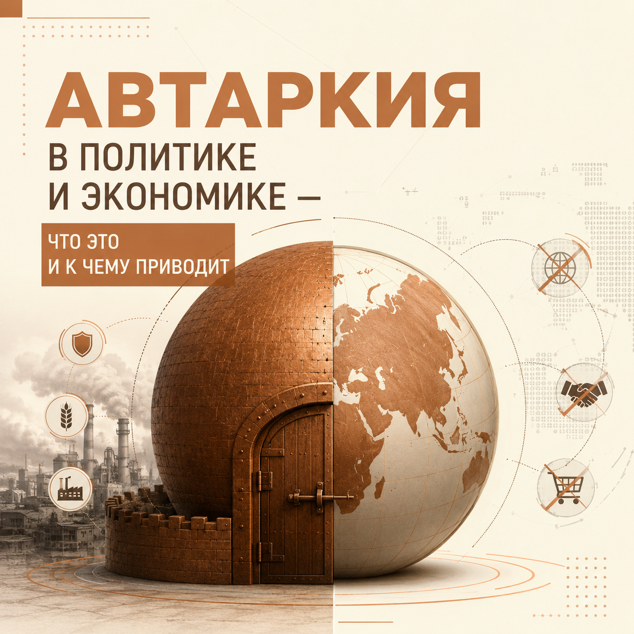 Автаркия в политике и экономике — что это и к чему приводит