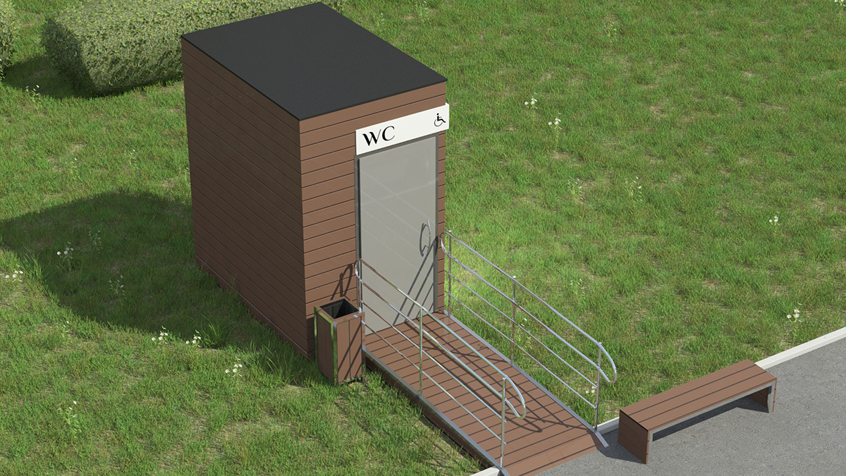 Туалетный модуль ТМ-01 для МНГ