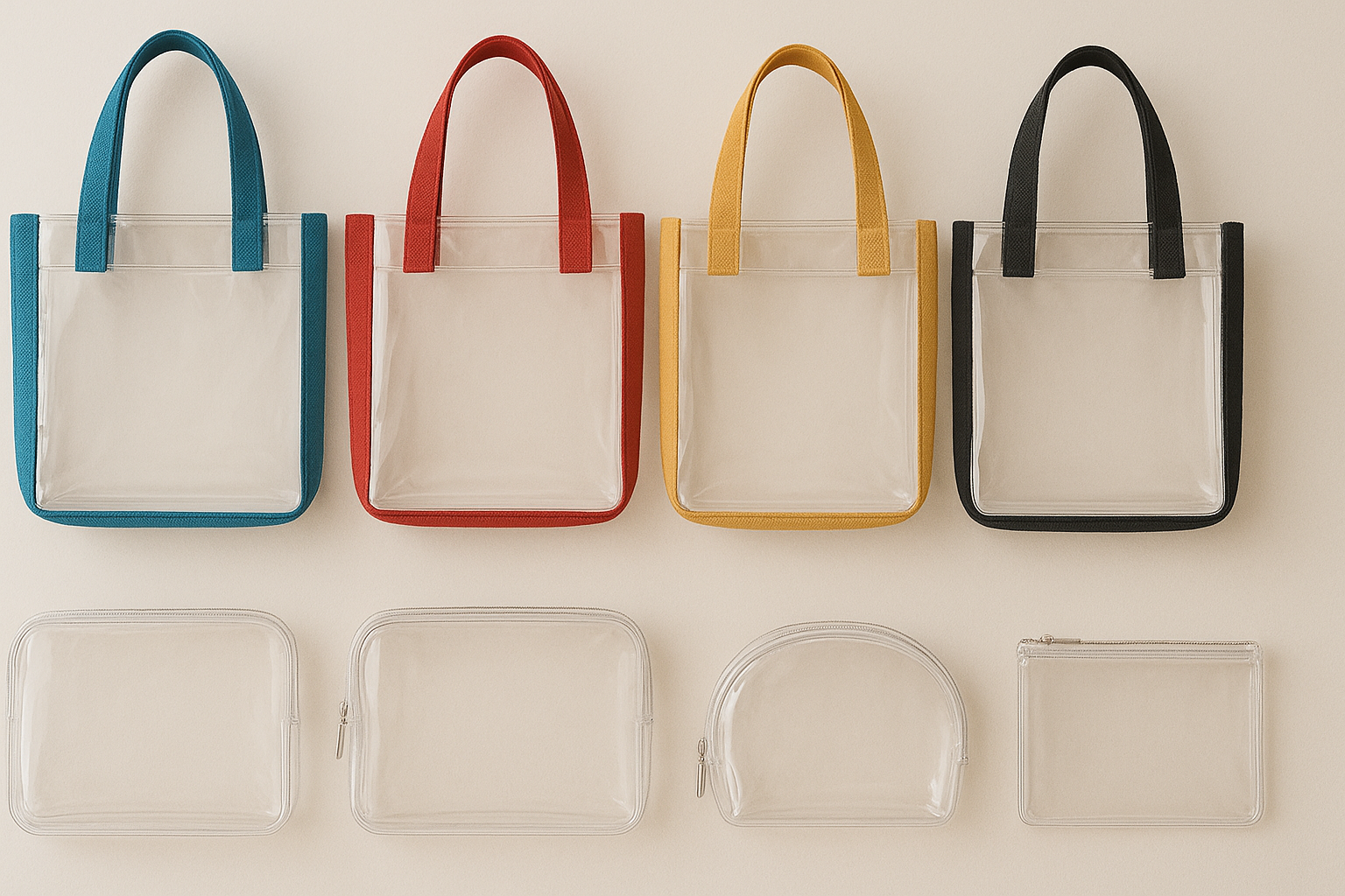 Прозрачные сумки и косметички как инструмент формирования имиджа компании