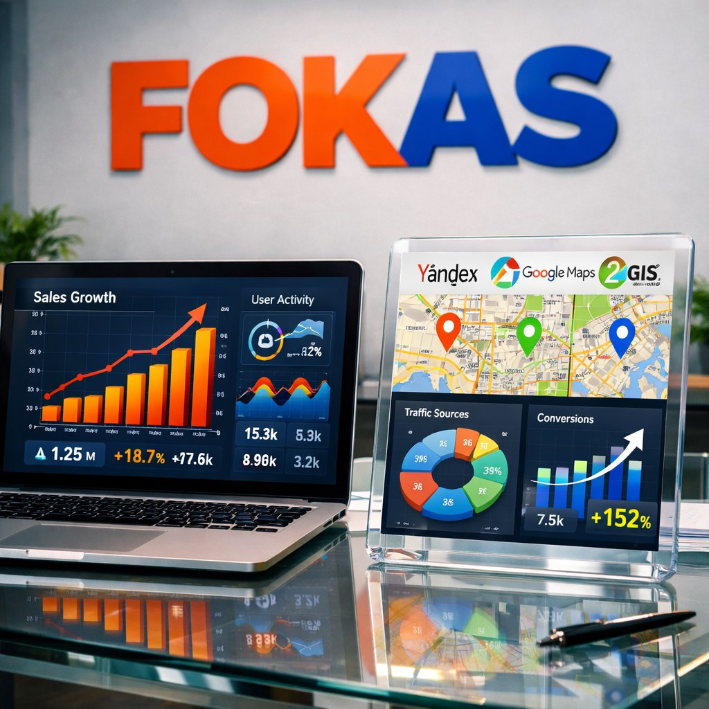 Бренд FOKAS на улице Москвы — маркетинг для бизнеса