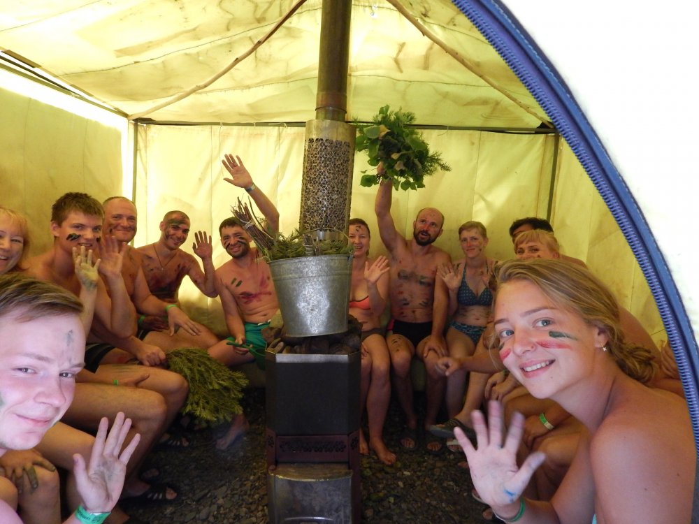 Баня на берегу Чусовой