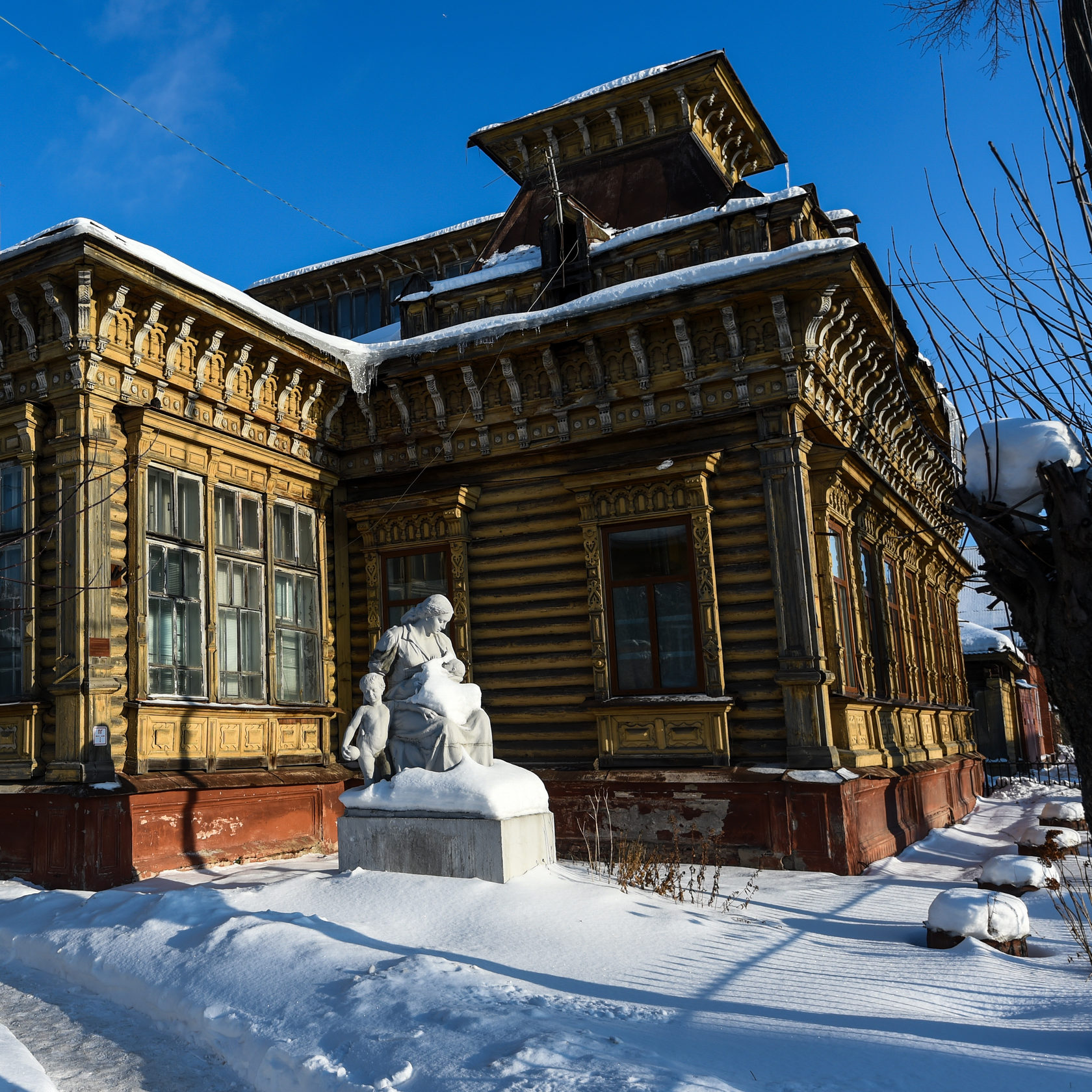 Зима в Павловском Посаде