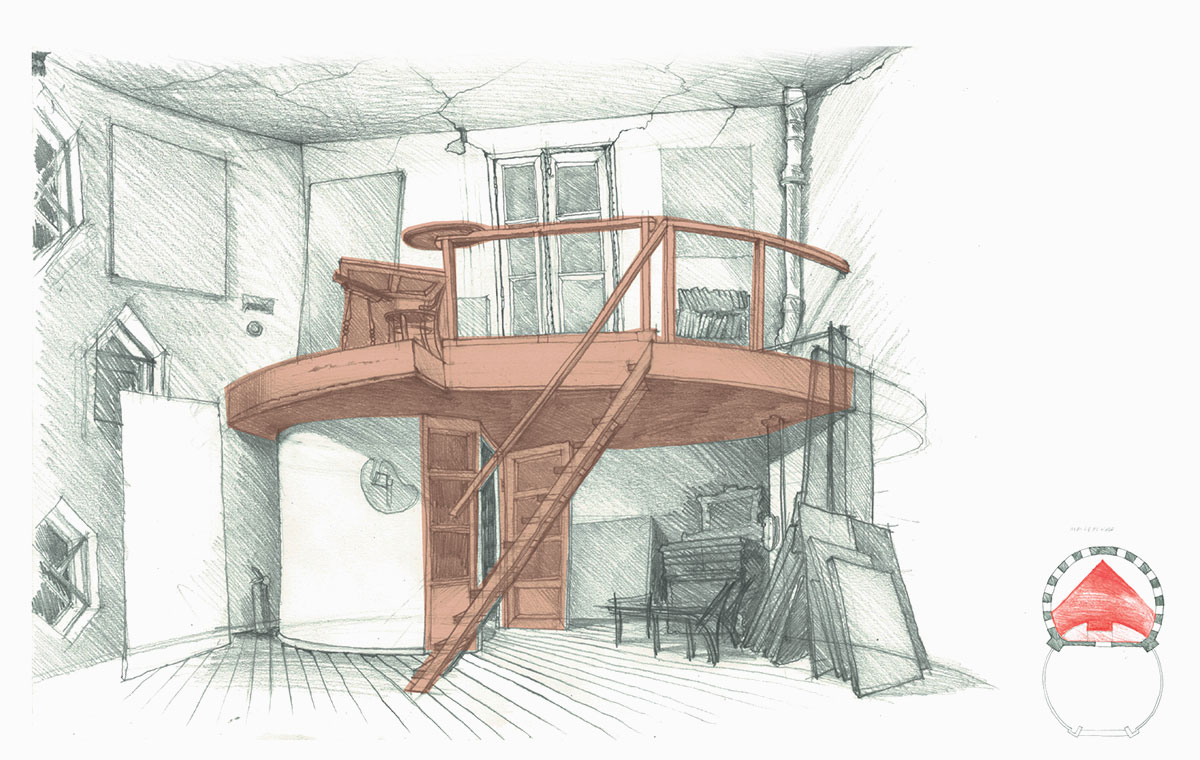 Дом Мельникова Реставрация